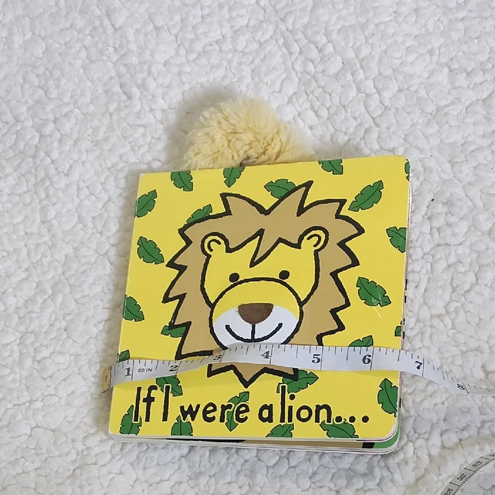 Jellycat‎ Yellow Lion Board Book